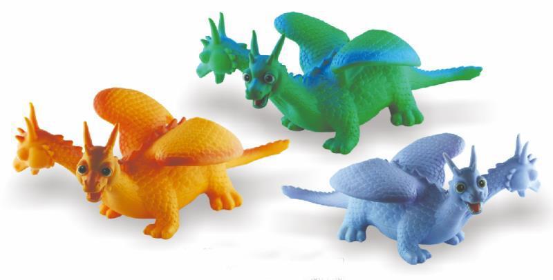 ANIMALES DRAGONES ALAS 3 COLORES