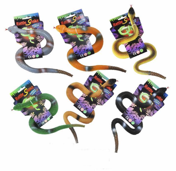 ANIMALES SERPIENTES EN CARTELA 6 MODELOS