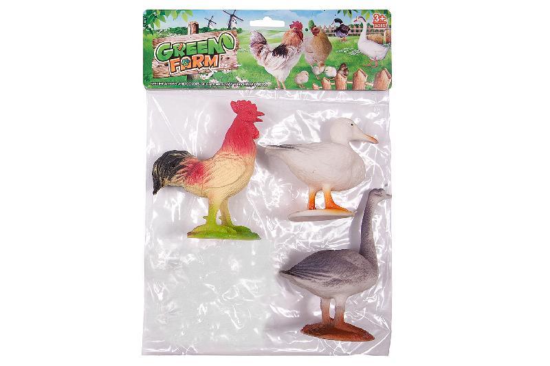 ANIMALES GRANJA SURTIDOS 3 BOLSA