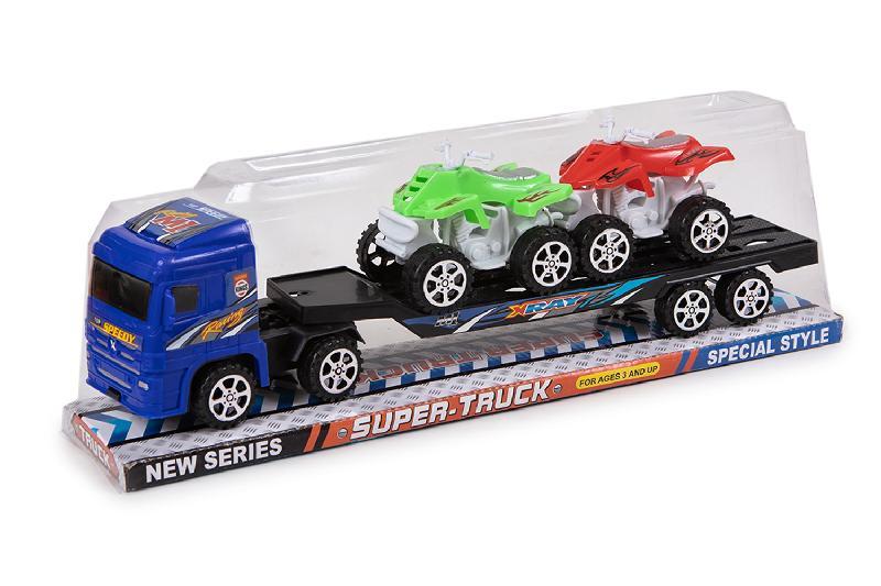 CAMION REMOLQUE 2 QUADS BURBUJA