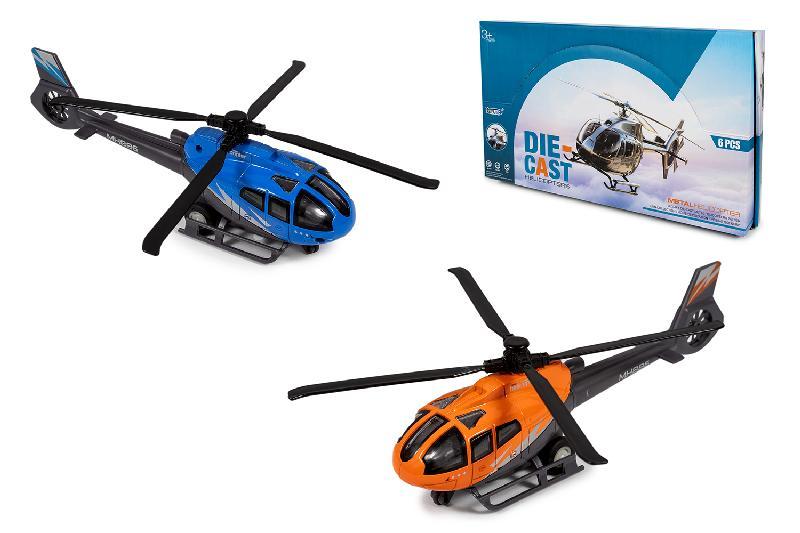HELICOPTERO METAL LUZSONIDO RETROF EXP.6