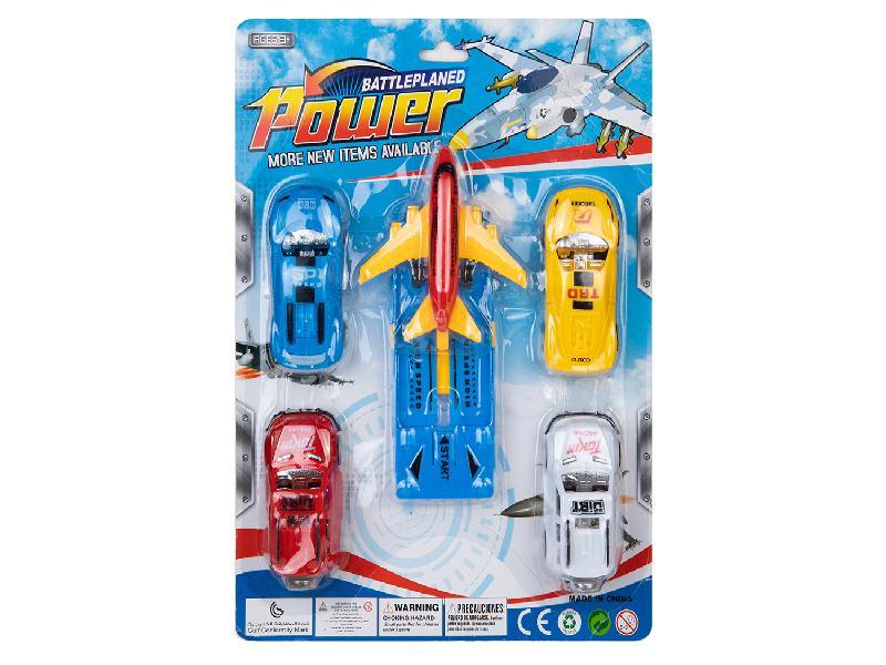 COCHES Y AVION LANZADERA BLT.