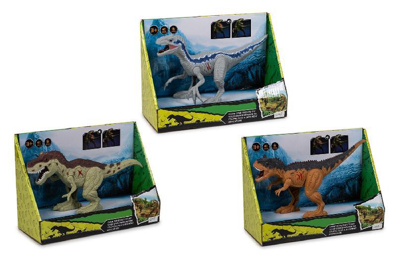 ANIMALES DINOSAURIOS LUZ SONIDO 3 MODELO