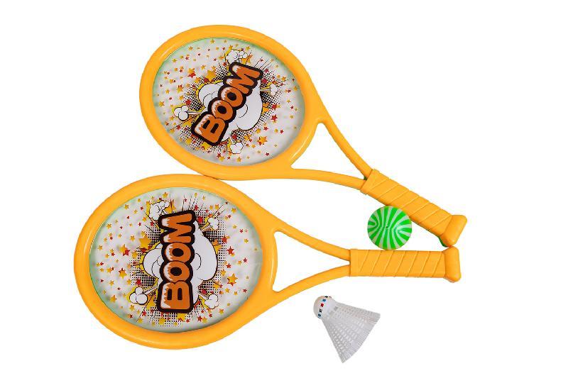 RAQUETAS SONIDO TAMBOR 2 PELOTAS RED