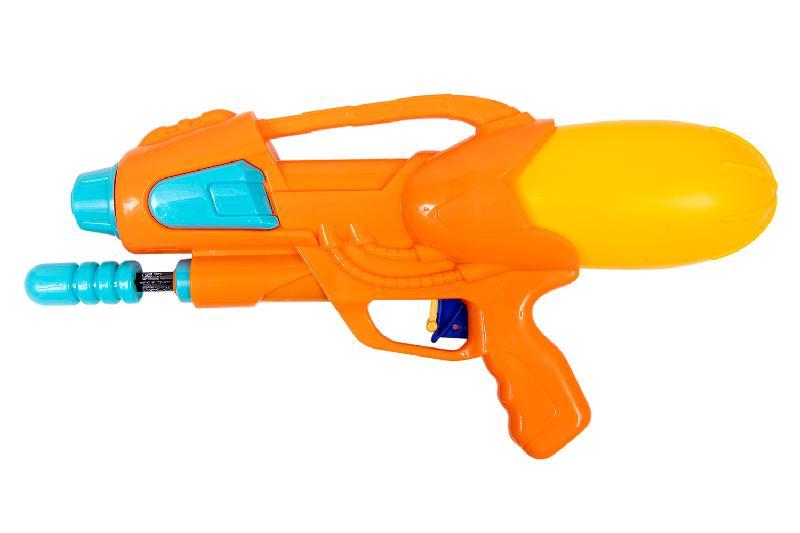 PISTOLA AGUA 30 CM PRESION BOLSA