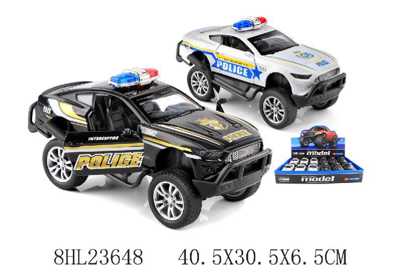 COCHES POLICIA METAL FRICCION 4X4 EXP.12