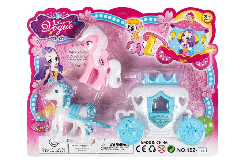CARROZA CABALLO Y PONY BLISTER