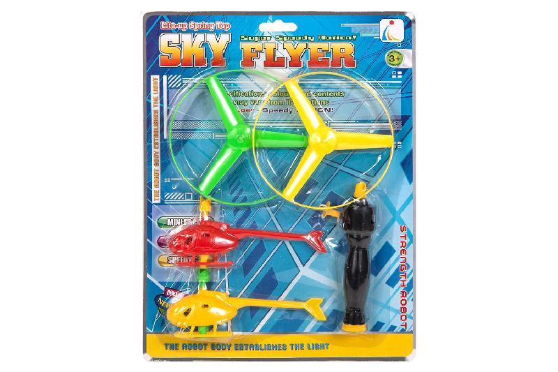 HELICOPTEROS 2 TIRAR CUERDA BLISTER