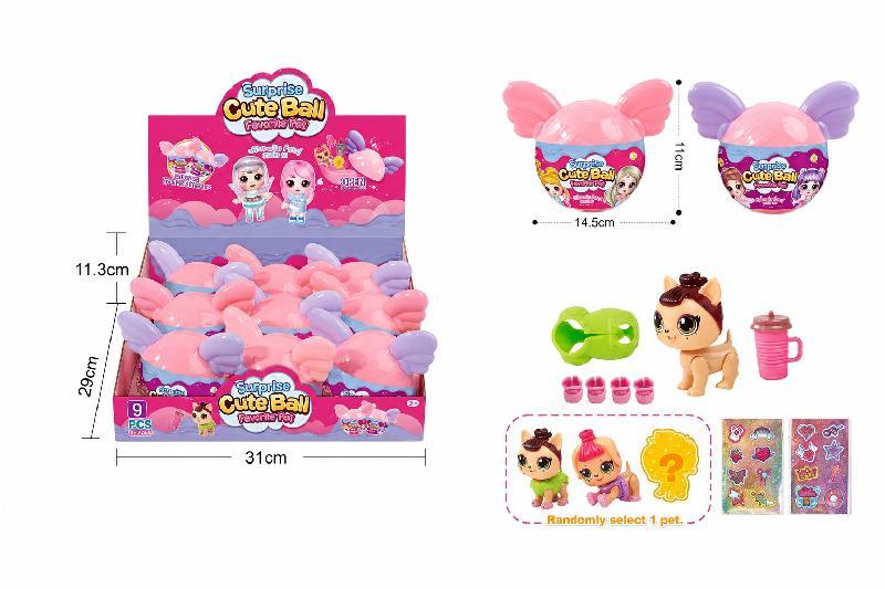 HUEVO SORPRESA MASCOTA ACCESORIOS EXP.9