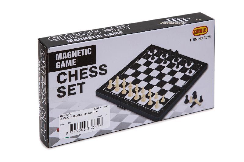 JUEGO AJEDREZ EN CAJITA