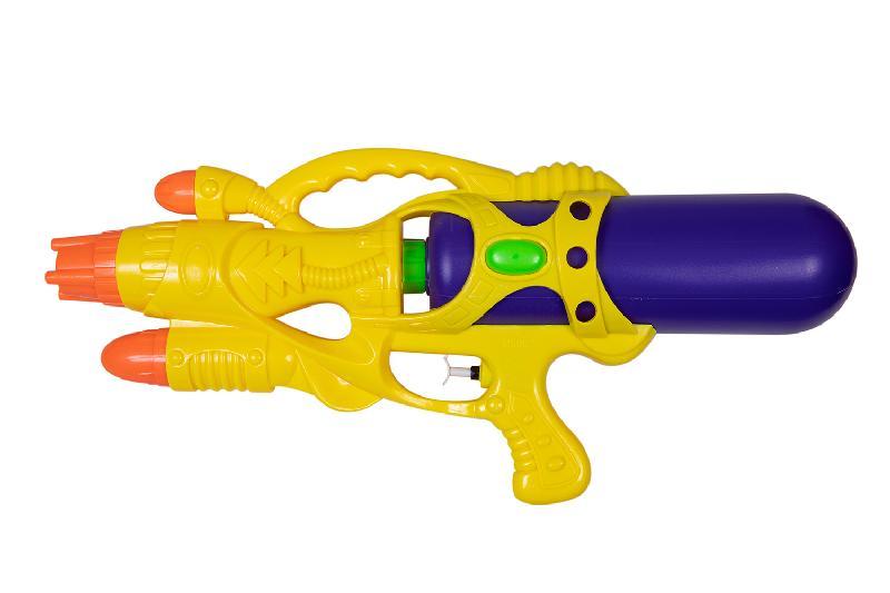 PISTOLA AGUA 45 CM 4 SALIDAS BOLSA