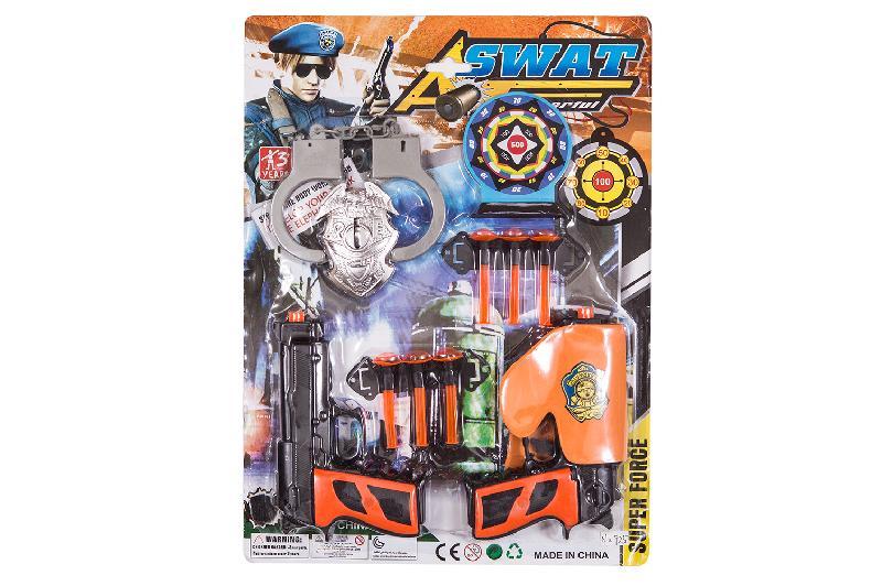 POLICIA CONJUNTO 2 PISTOLAS BLISTER