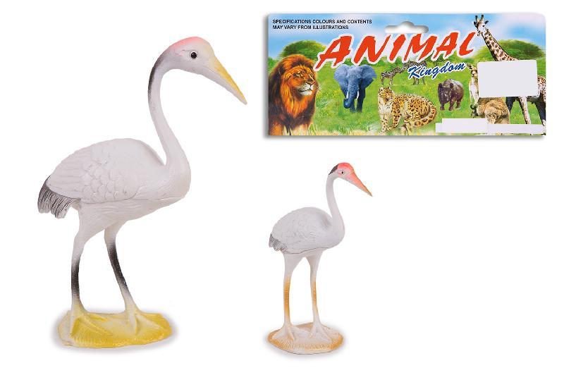 ANIMALES FLAMINGOS-GRULLAS EN BOLSA