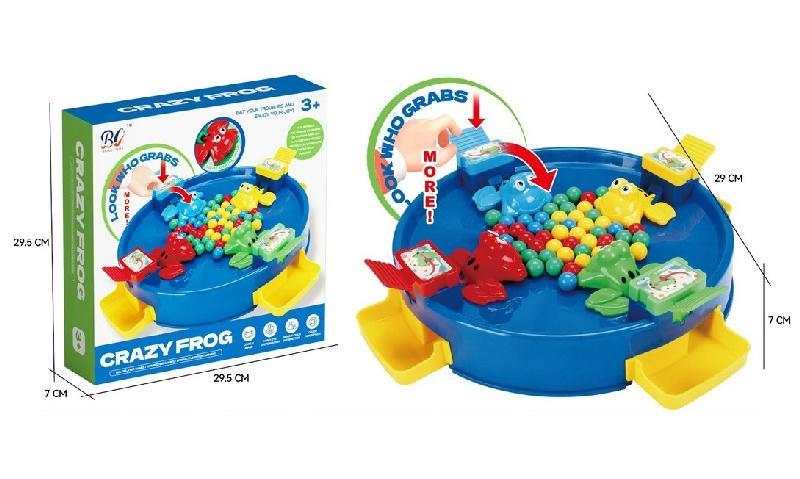 JUEGO RANAS COME BOLAS CAJAS