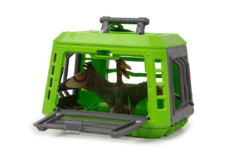 ANIMALES DINOSAURIOS EN JAULA EXP.12