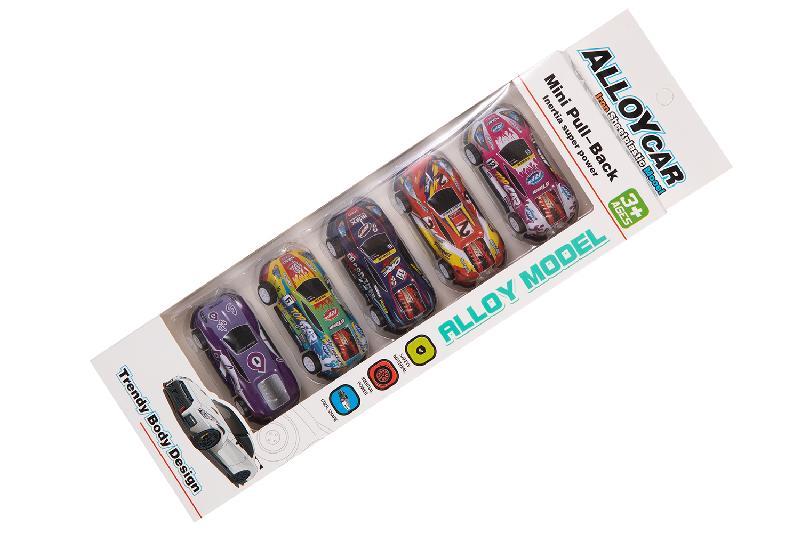 COCHES METAL RETRO 5 CAJA