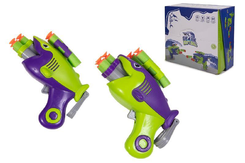 PISTOLA TIBURON LANZA DARDOS EXP.8