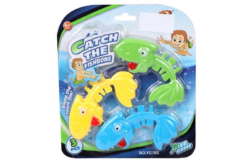 BUCEO JUEGO PECES 3 PCS BLISTER