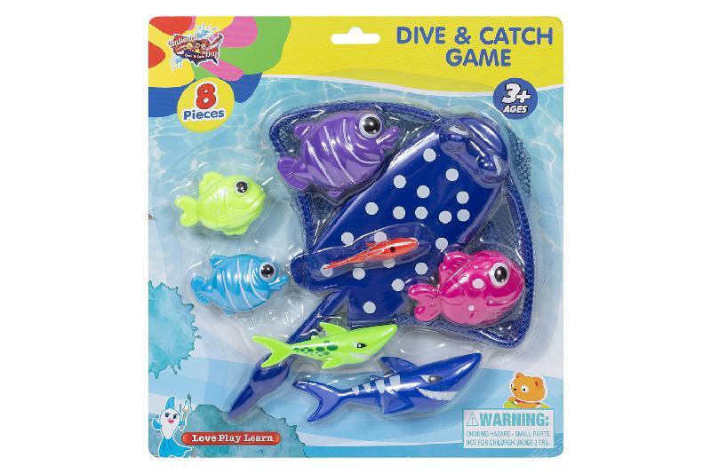 BUCEO JUEGO PECES 8 PCS BLISTER
