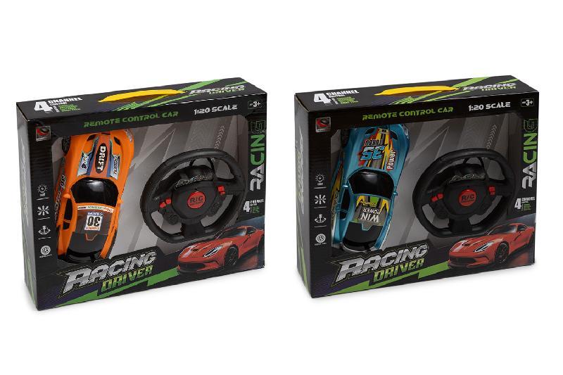 COCHE DEPORTIVO R/C 4 CANALES 2 COLORES