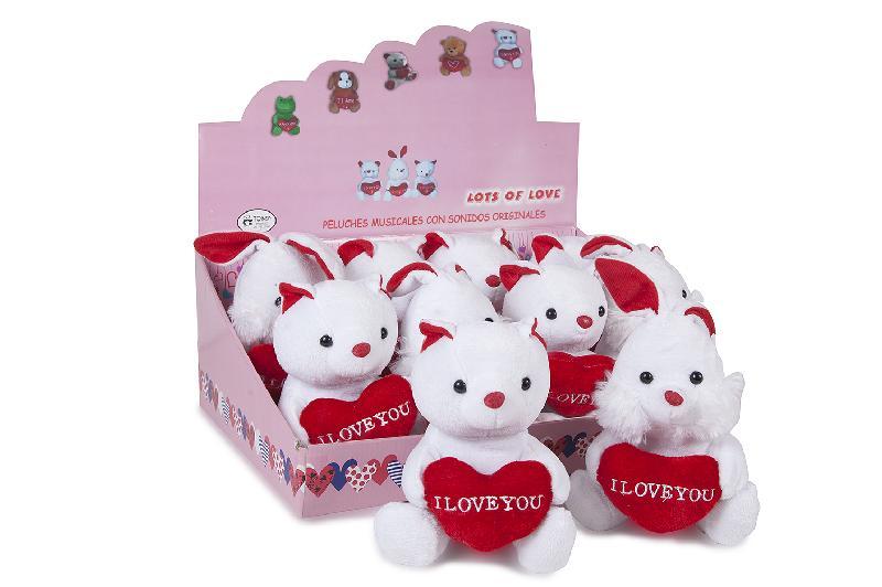 OSITO MUSICAL SAN VALENTIN EXP.12