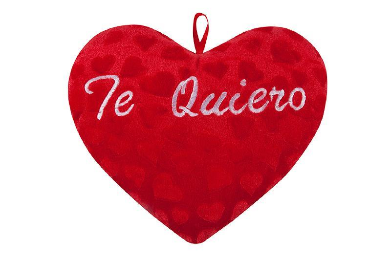 CORAZON TE QUIERO SAN VALENTIN 20CM