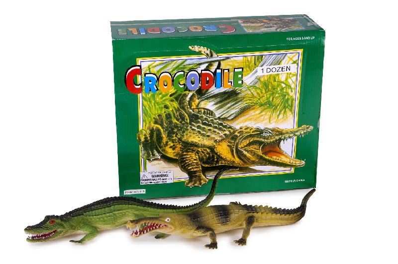 ANIMALES COCODRILOS 3 MODELOS EXP.12