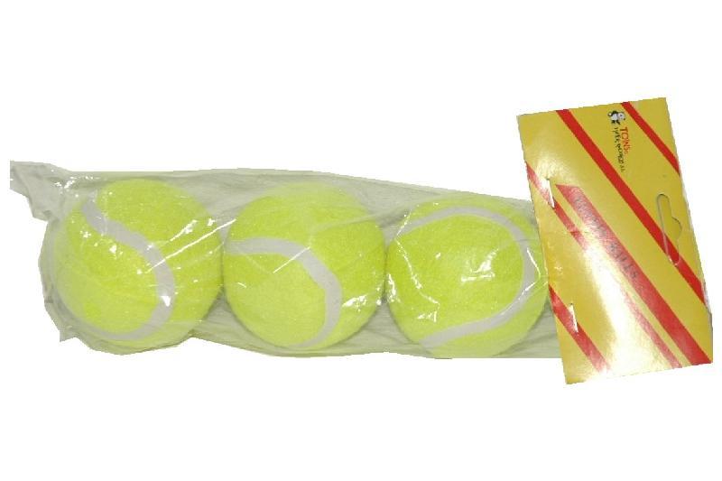 PELOTAS TENIS 3 EN BOLSA GRADO A