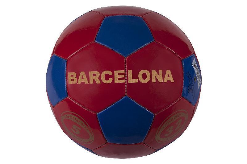 BALON FUTBOL ROJO-AZUL BARCELONA 15CM