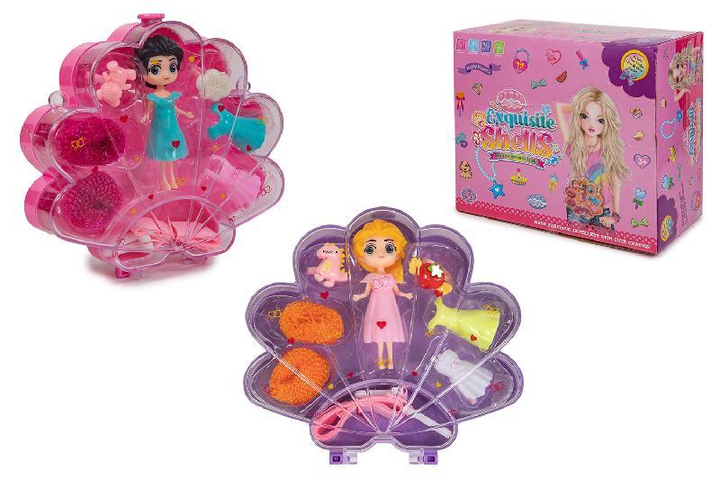 MUÑECA PEQUEÑA ACCESORIOS CONCHA EXP.12