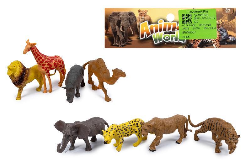 ANIMALES SELVA 4SURT 2MODELOS BOLSA