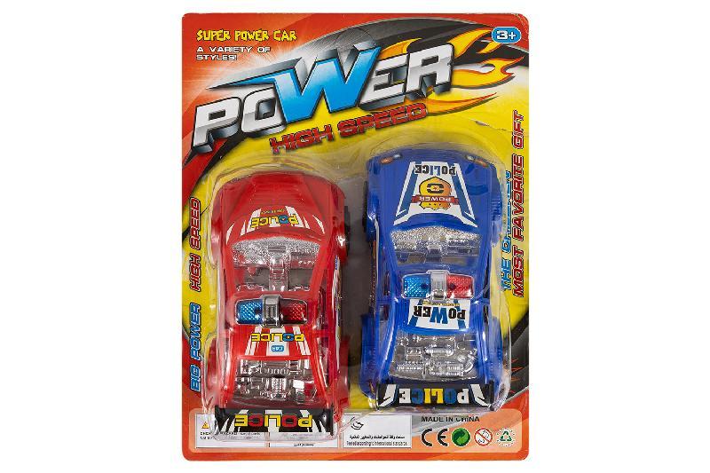 COCHES POLICIA 2 RETROFRICCION BLISTER
