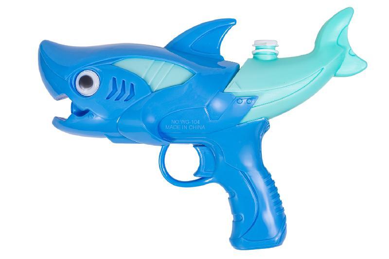 PISTOLA AGUA 30CM PRESION 2 SALIDAS