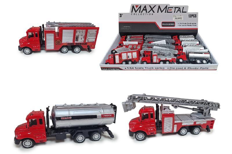 CAMIONES BOMBEROS RETRO-METAL EXP.12