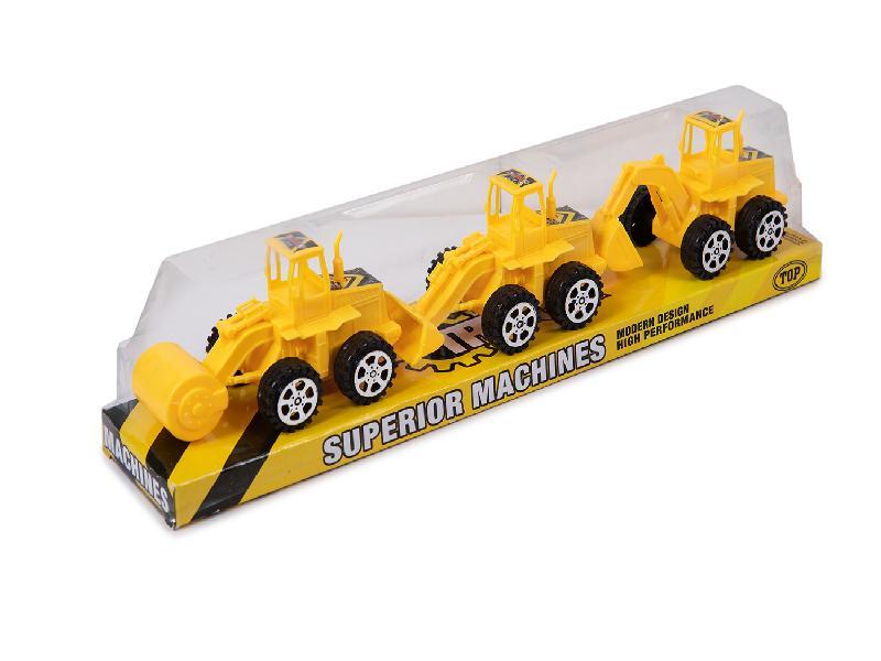 VEHICULOS OBRA EXCAVADORAS 3 BURBUJA