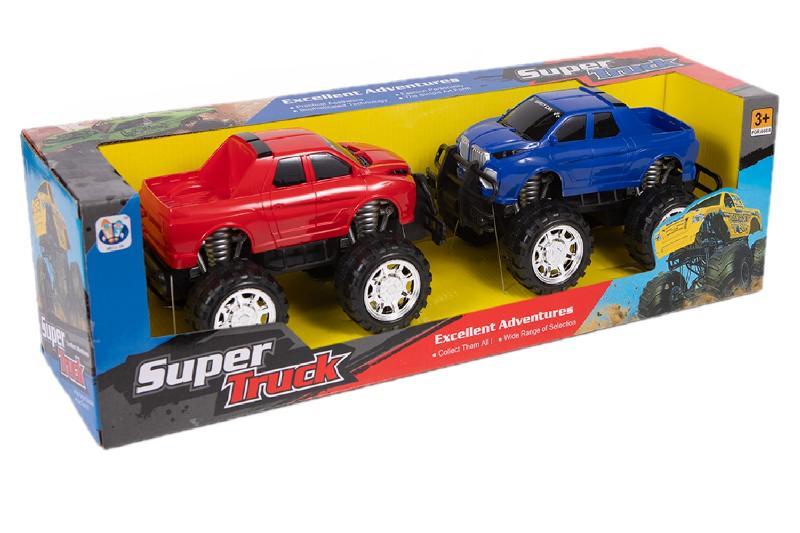 COCHES 4X4 FRICCION CAJA