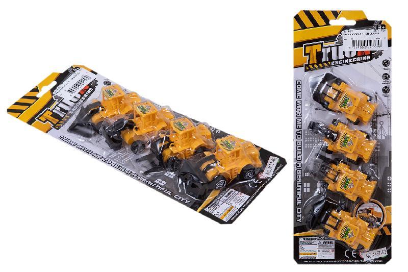 EXCAVADORAS 4  EN BLISTER