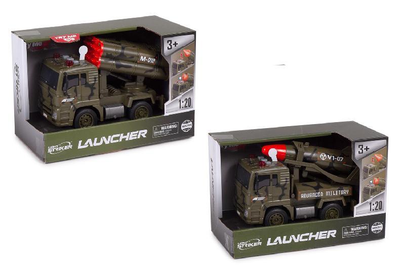 CAMION MILITAR MISILES LUZ SONIDO