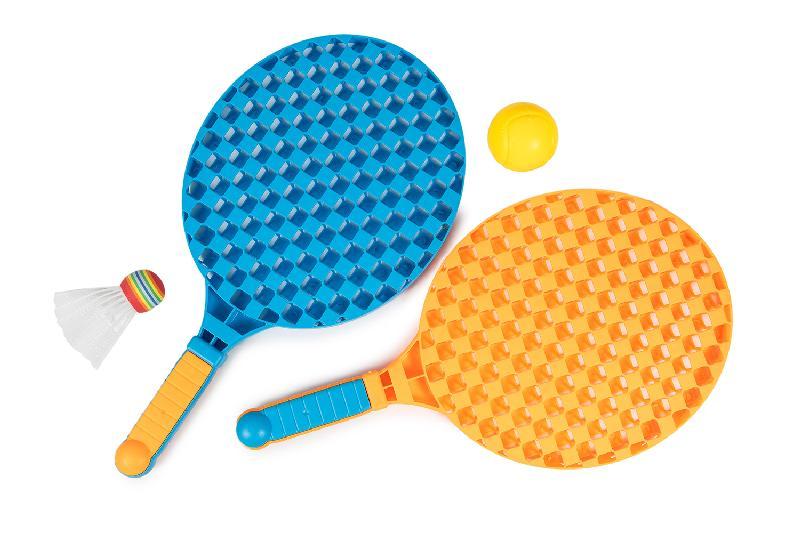 RAQUETAS 2 CON PELOTAS RED