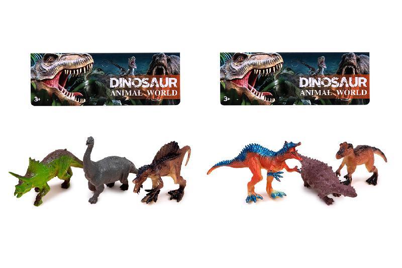 AMINALES DINOSAURIOS 3 EN BOLSA