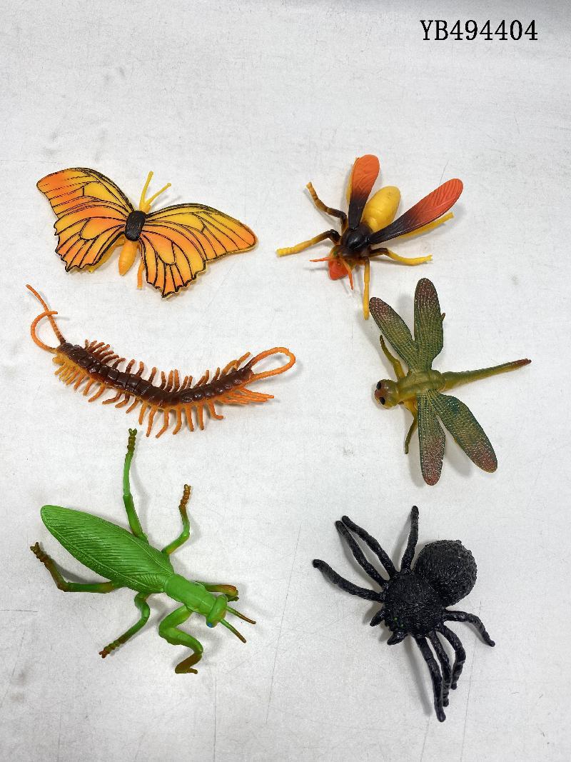 ANIMALES INSECTOS 6 PCS EN BOLSA