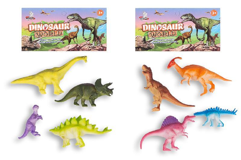 ANIMALES DINOSAURIOS BOLSA 2 MODELOS