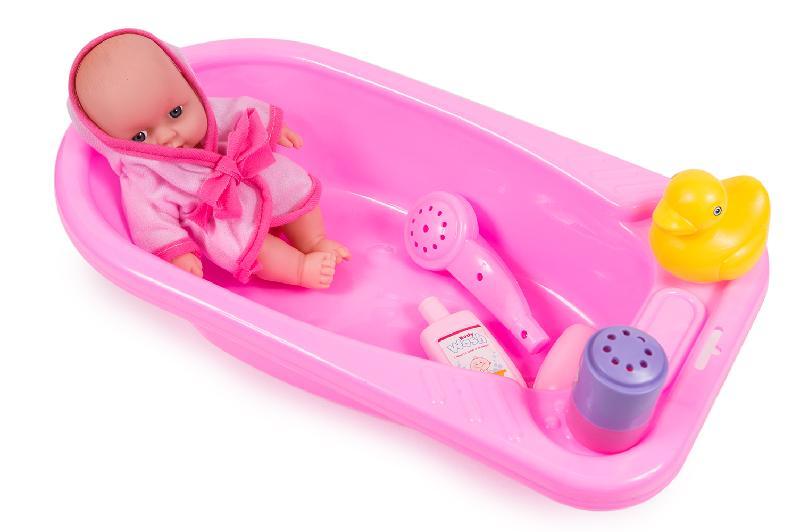 BAÑERA CON MUÑECO GRANDE