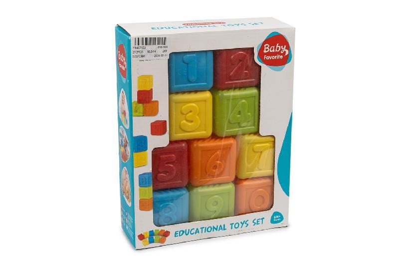 BLOCKS NUMEROS CAJA 10 PCS