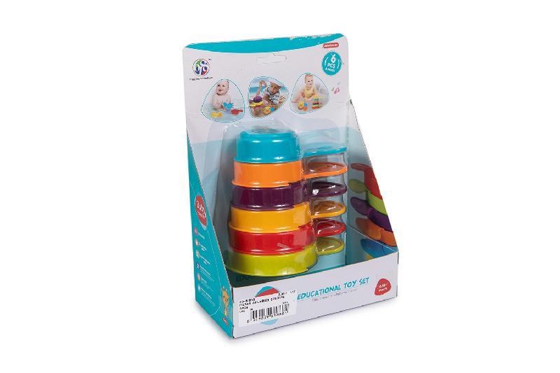 PIEZAS APILABLES COLORES 6PCS