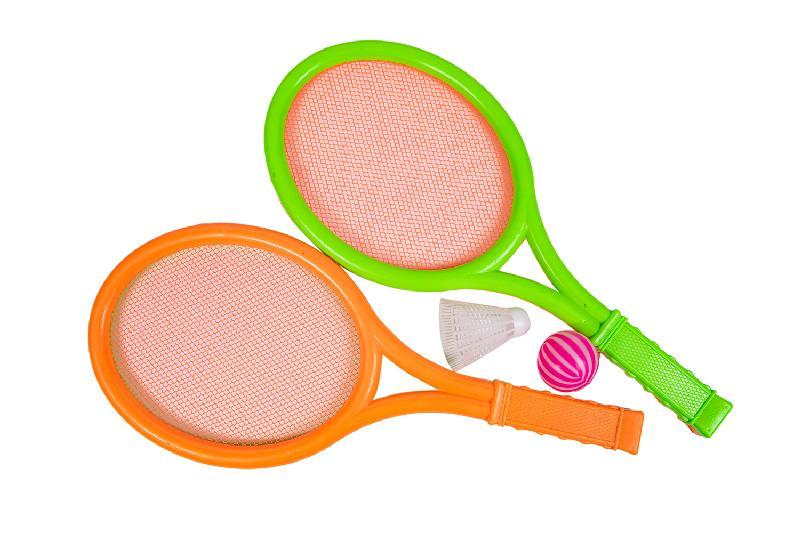 RAQUETAS TENIS 2 PELOTAS RED