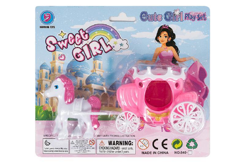 CARROZA CON CABALLO BLISTER