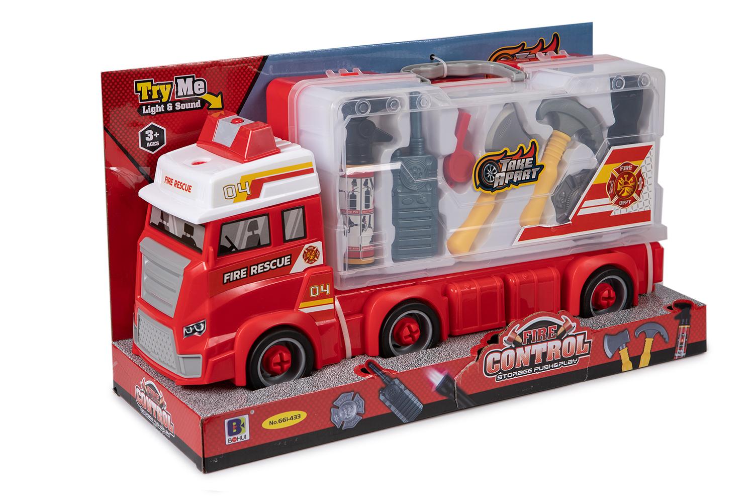 CAMION ACCESORIOS BOMBERO  LUZ-SONIDO