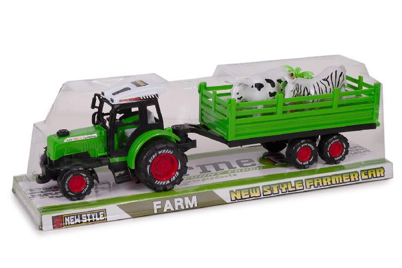 TRACTOR REMOLQUE ANIMALES BURBUJA