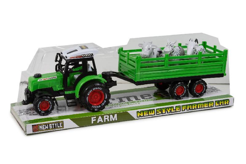 TRACTOR REMOLQUE  3 ANIMALES BURBUJA